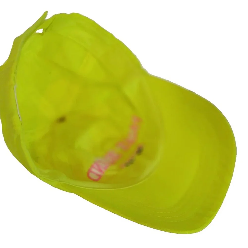Padre Island Texas Baseball Cap Yellow Beach‎ Sports Hook & Loop Cap Hat